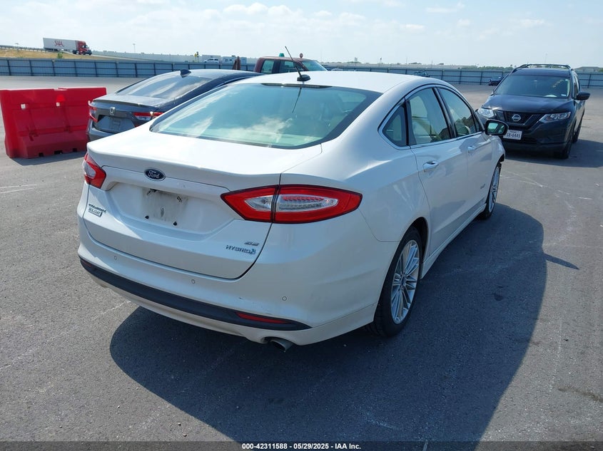 2014 FORD FUSION HYBRID VIN: 3FA6P0LUXER233658