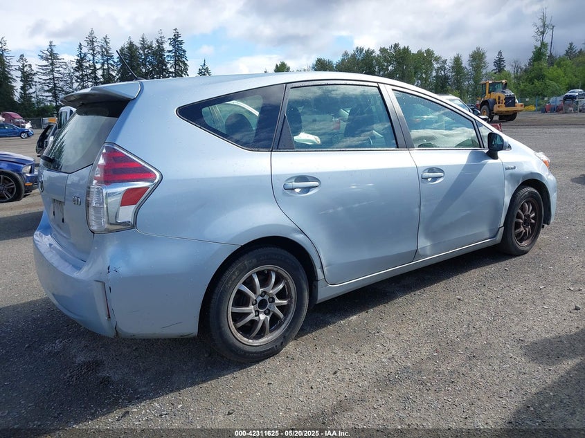 2016 TOYOTA PRIUS V VIN: JTDZN3EU5GJ047292