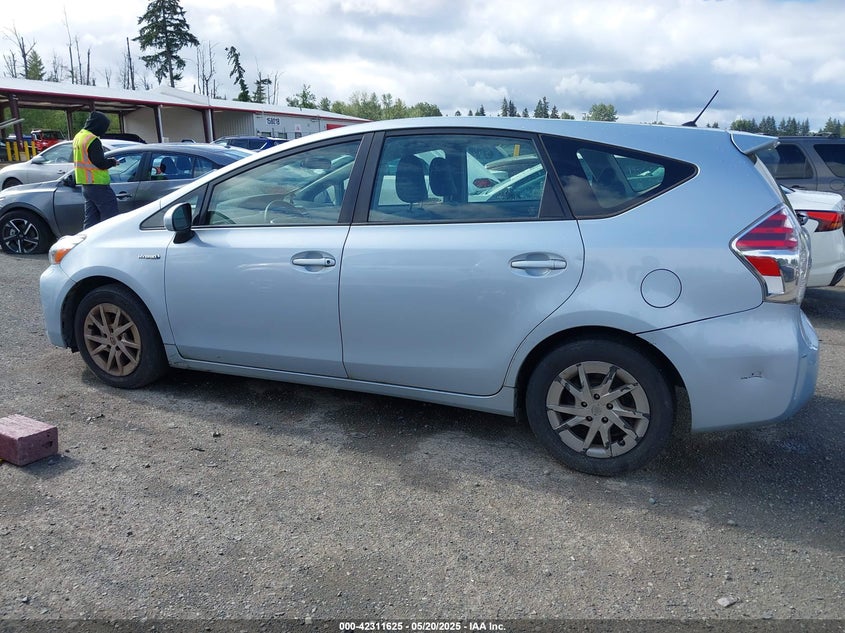 2016 TOYOTA PRIUS V VIN: JTDZN3EU5GJ047292