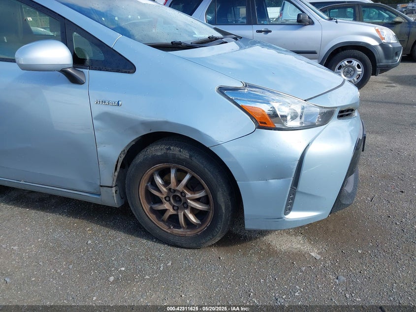 2016 TOYOTA PRIUS V VIN: JTDZN3EU5GJ047292