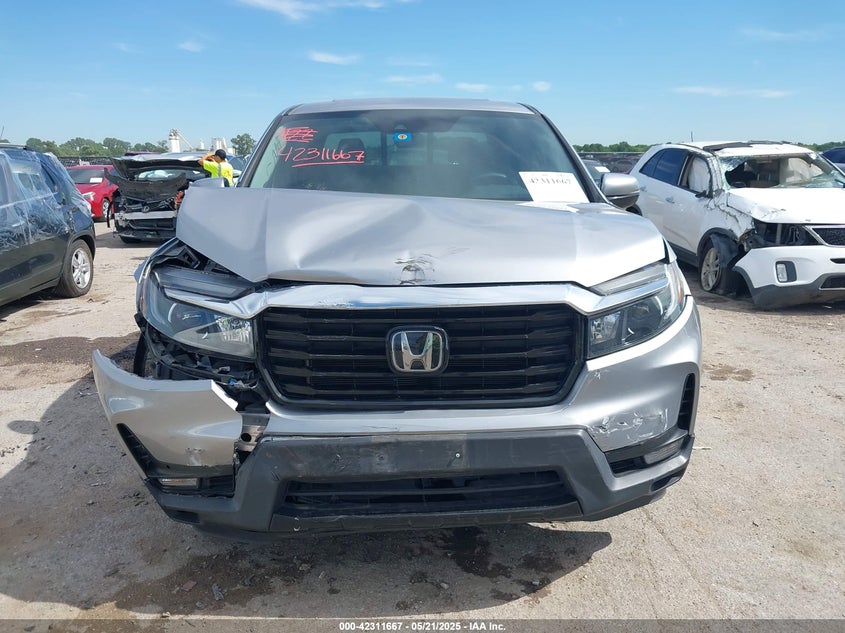 2021 HONDA RIDGELINE RTL-E - 5FPYK3F70MB025806