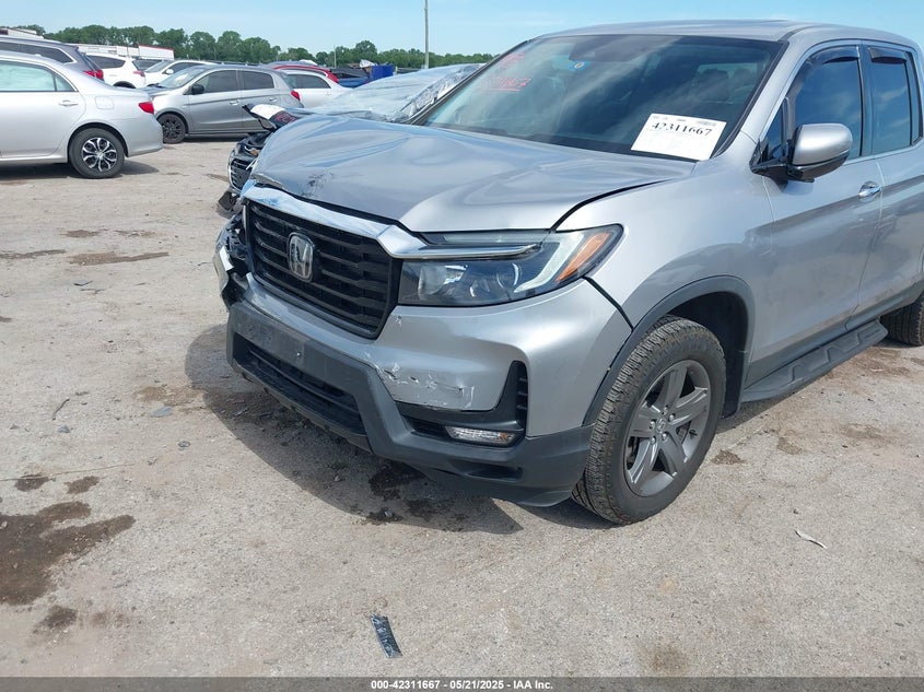 2021 HONDA RIDGELINE RTL-E - 5FPYK3F70MB025806
