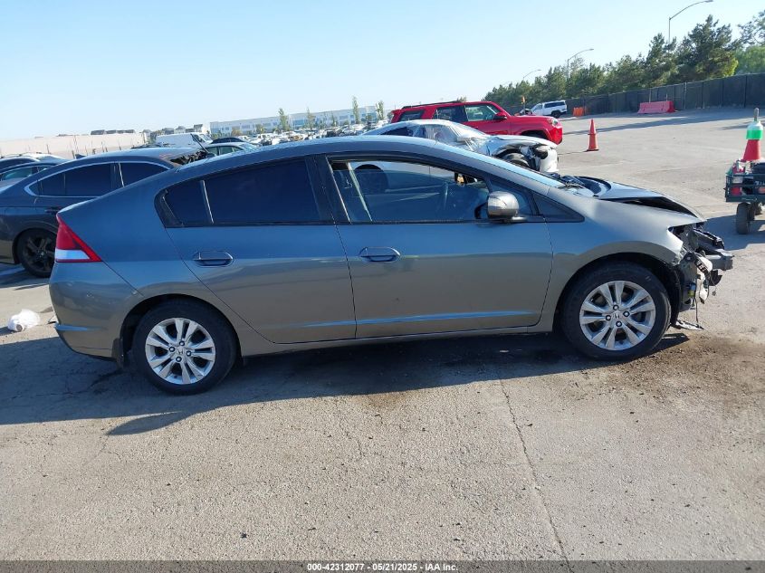 2012 Honda Insight Ex VIN: JHMZE2H77CS001370 Lot: 42312077