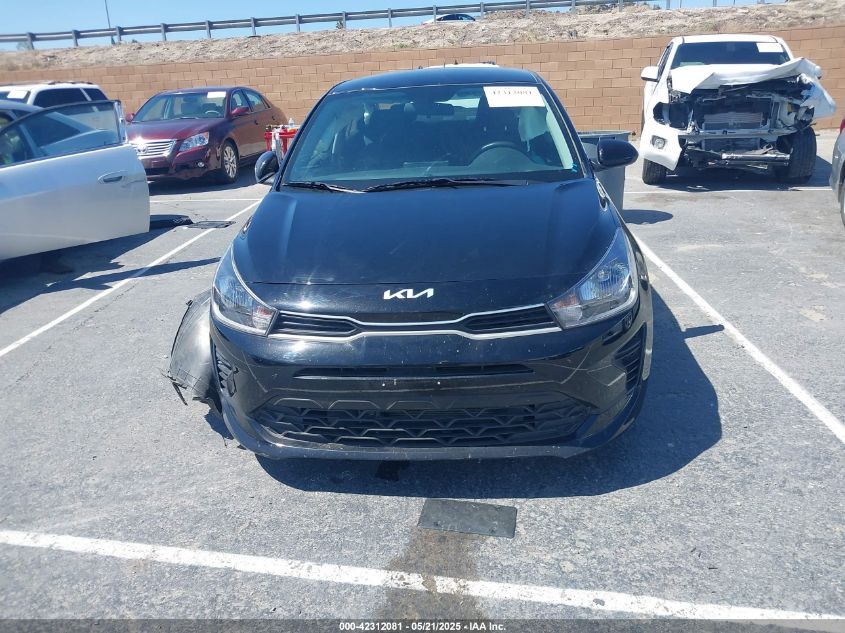 2023 Kia Rio S VIN: 3KPA24AD7PE615833 Lot: 42312081
