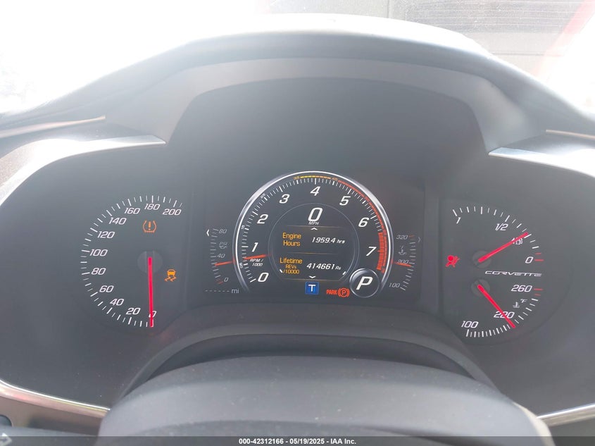 2014 CHEVROLET CORVETTE STINGRAY VIN: 1G1YF3D77E5114705