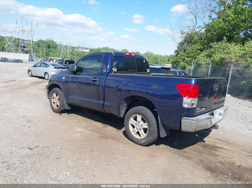 2007 TOYOTA TUNDRA VIN: 5TFKT52167X001142