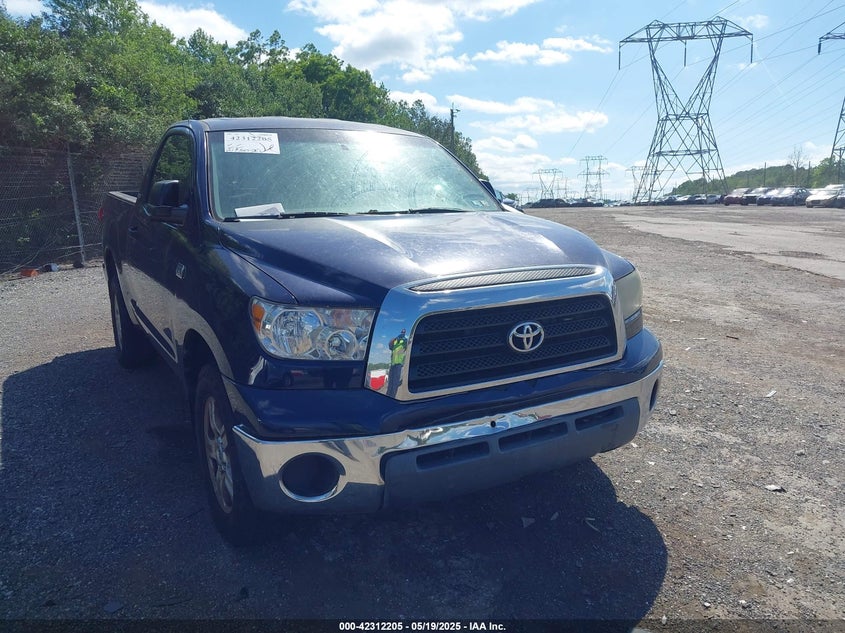 2007 TOYOTA TUNDRA VIN: 5TFKT52167X001142