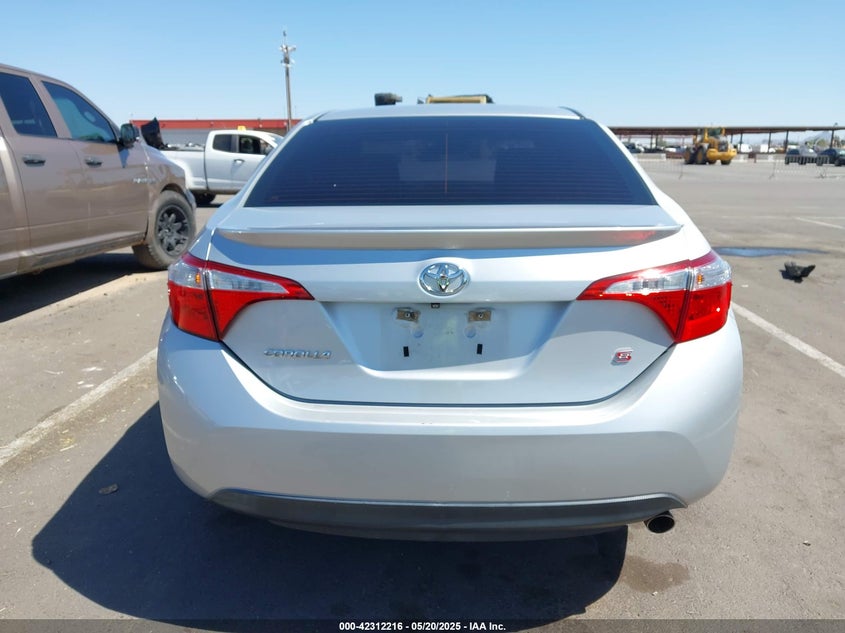 2015 TOYOTA COROLLA L/LE/LE PLS/PRM/S/S PLS - 5YFBURHE7FP301929