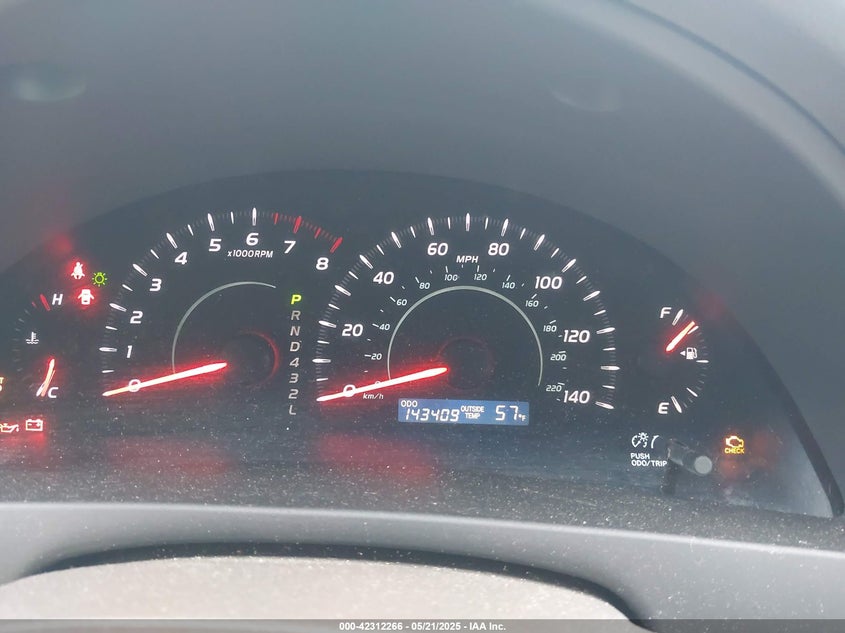 2009 TOYOTA CAMRY VIN: 4T1BE46K69U831305
