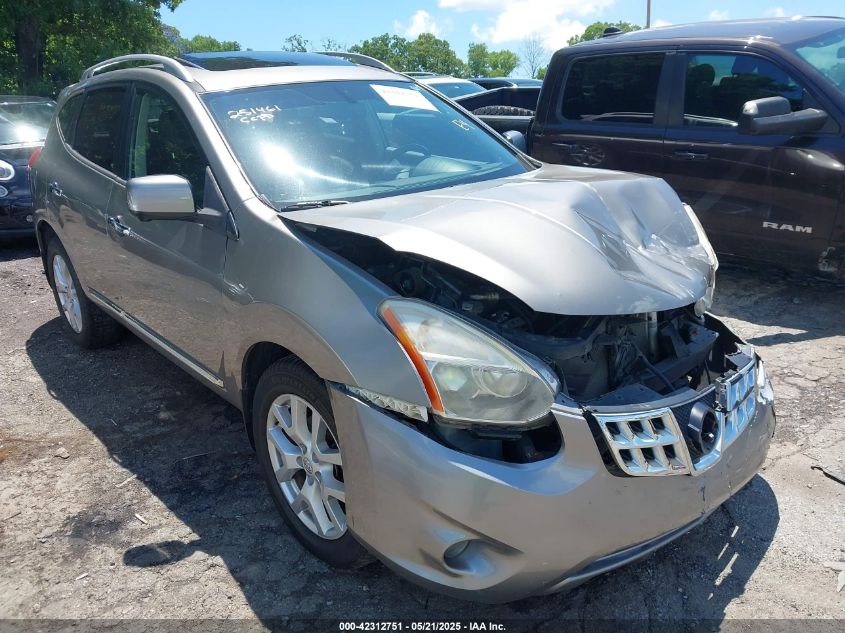 2012 Nissan Rogue Sv W/Sl Pkg VIN: JN8AS5MVXCW390418 Lot: 42312751