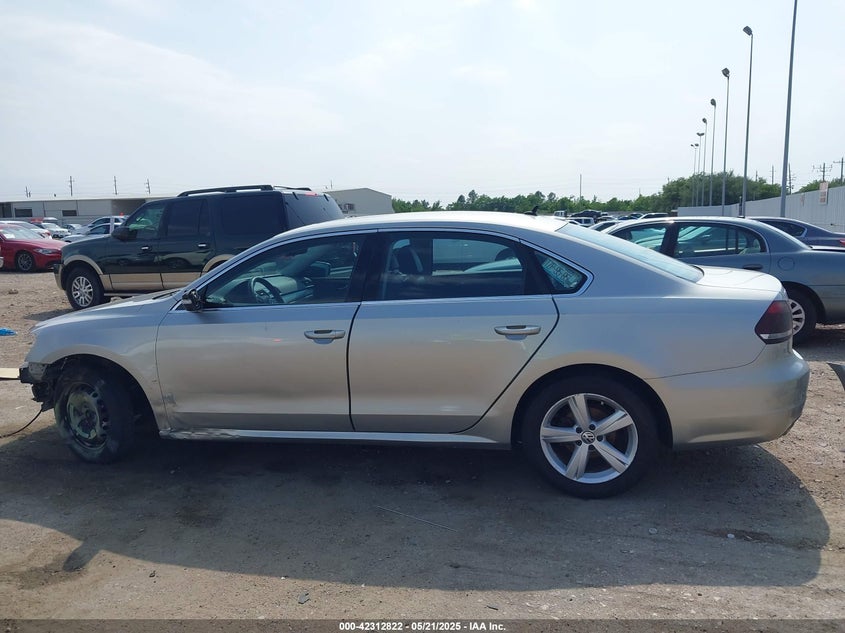 2014 Vw Passat S Automatic VIN: 1VWBR7A34EC112366 Lot: 42312822