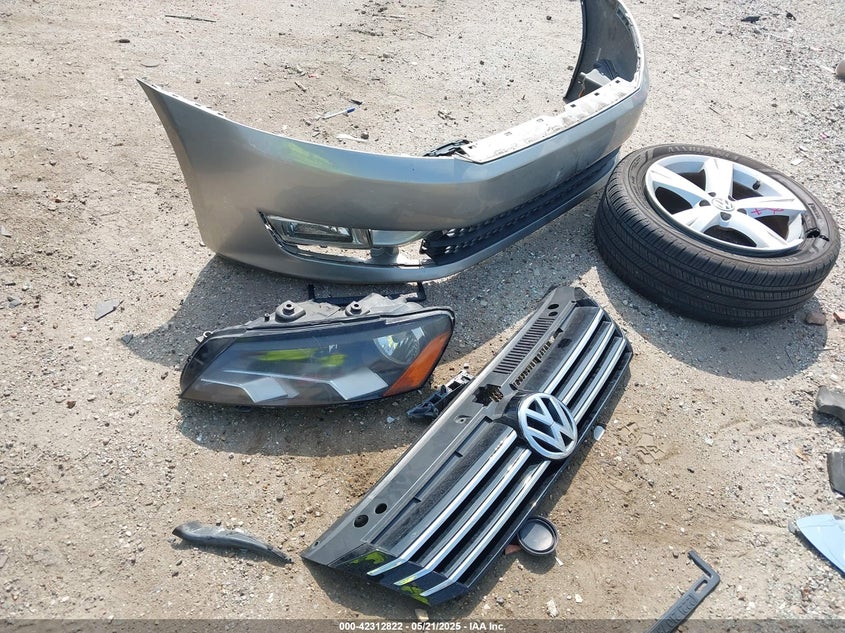 2014 Vw Passat S Automatic VIN: 1VWBR7A34EC112366 Lot: 42312822