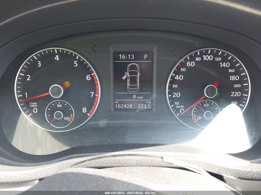 2014 Vw Passat S Automatic VIN: 1VWBR7A34EC112366 Lot: 42312822