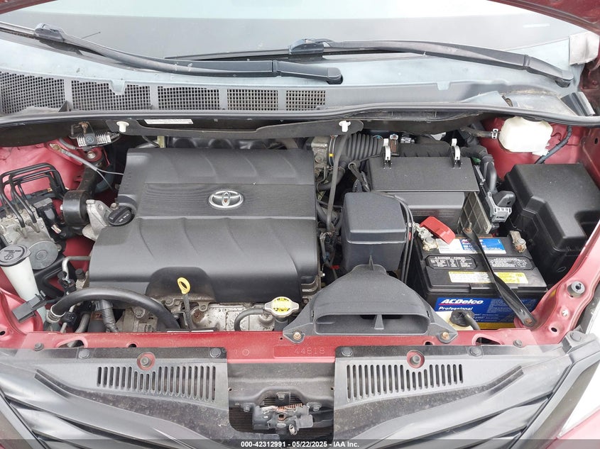 2014 Toyota Sienna L V6 7 Passenger VIN: 5TDZK3DC6ES459755 Lot: 42312991