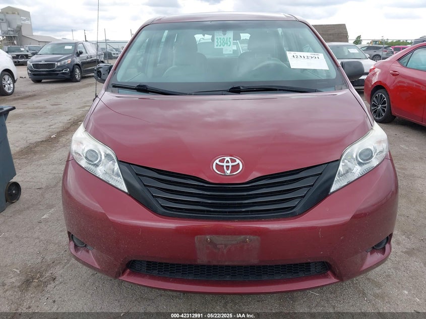 2014 Toyota Sienna L V6 7 Passenger VIN: 5TDZK3DC6ES459755 Lot: 42312991