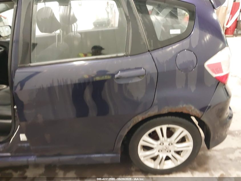 2009 Honda Fit Sport VIN: JHMGE88439S028008 Lot: 42312995