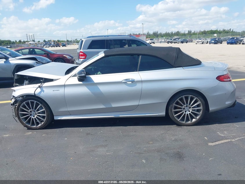 2019 MERCEDES-BENZ AMG C 43 VIN: WDDWK6EBXKF799678