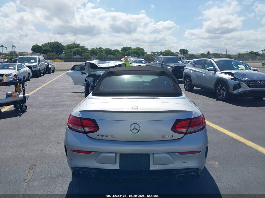 2019 MERCEDES-BENZ AMG C 43 VIN: WDDWK6EBXKF799678