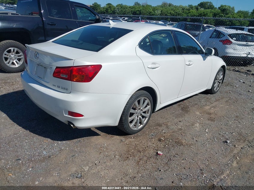 2008 LEXUS IS 250 VIN: JTHCK262285026401