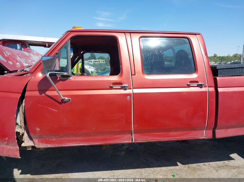 1996 Ford F350 VIN: 1FTJW36F1TEA58271 Lot: 42313551