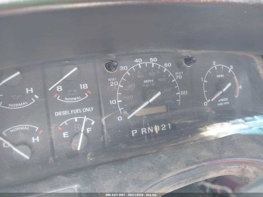 1996 Ford F350 VIN: 1FTJW36F1TEA58271 Lot: 42313551