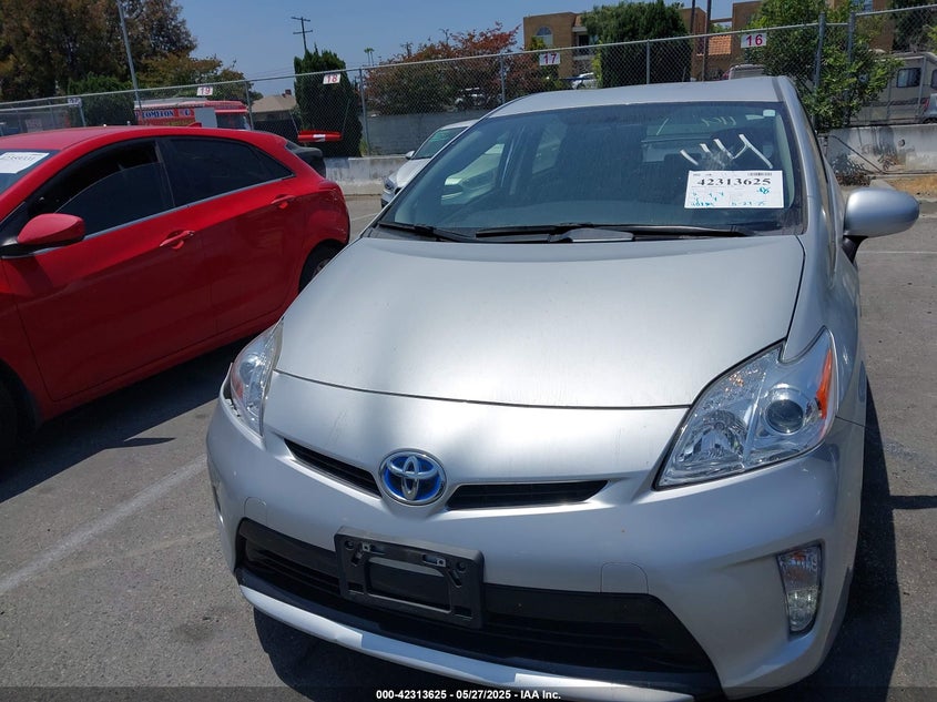 2015 TOYOTA PRIUS VIN: JTDKN3DU8F1891229