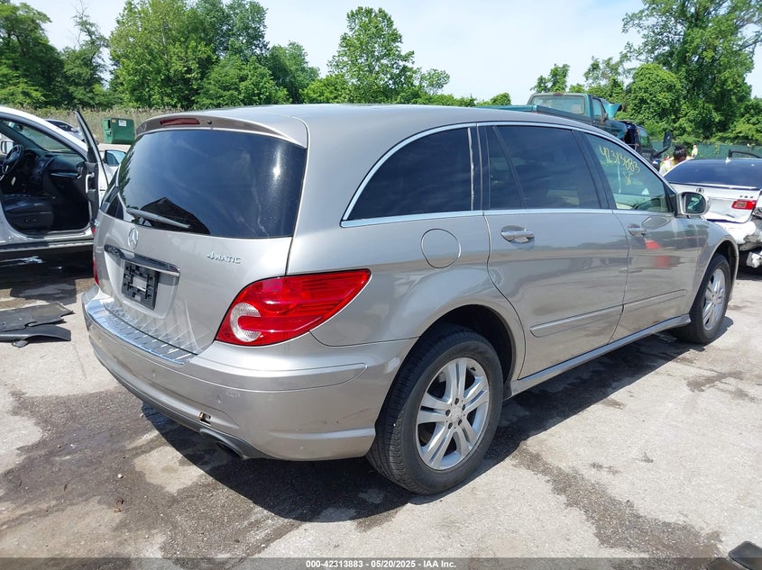 2008 MERCEDES-BENZ R 350 VIN: 4JGCB65E78A076881
