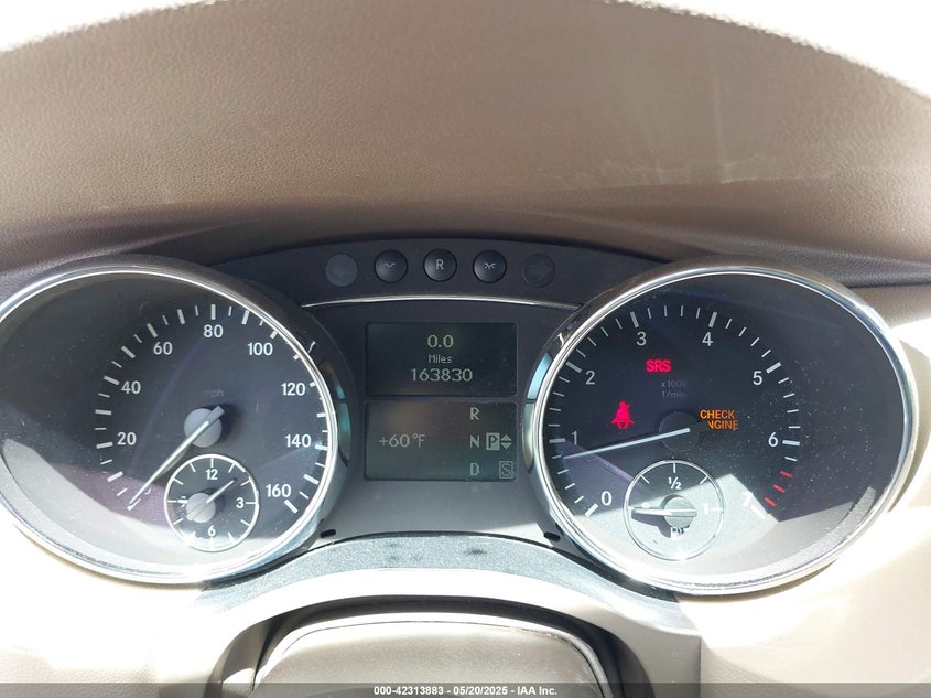 2008 MERCEDES-BENZ R 350 VIN: 4JGCB65E78A076881