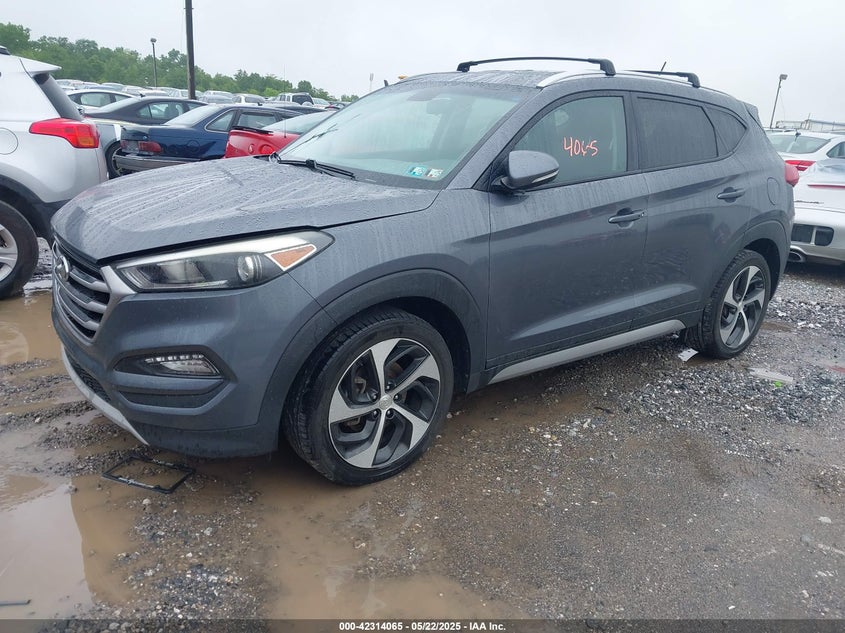 2017 HYUNDAI TUCSON VIN: KM8J3CA22HU267170