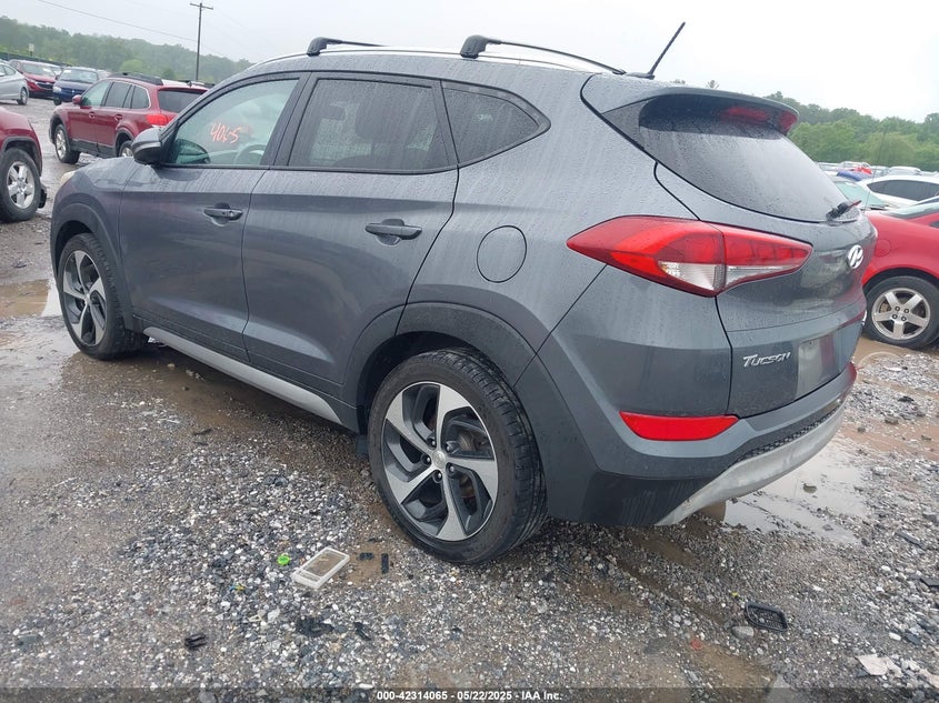 2017 HYUNDAI TUCSON VIN: KM8J3CA22HU267170