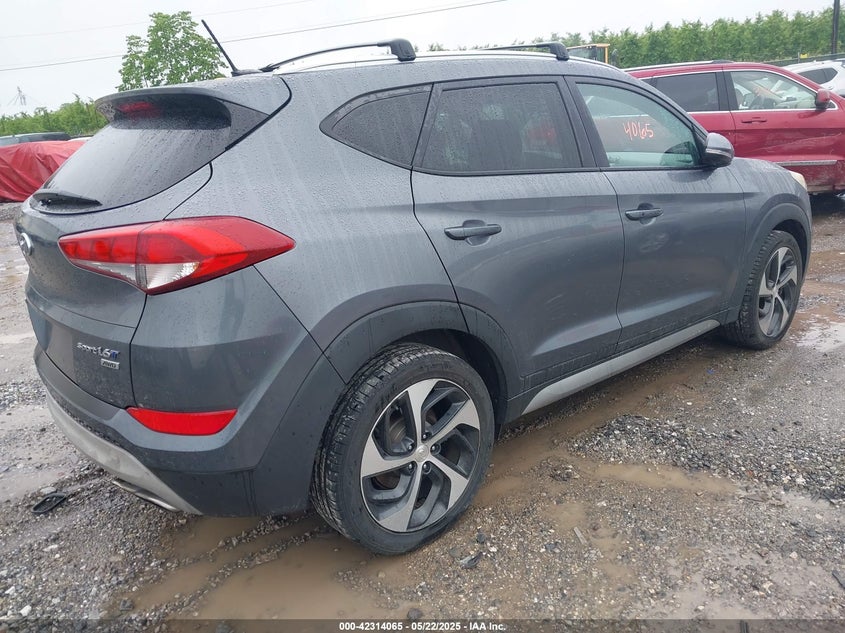 2017 HYUNDAI TUCSON VIN: KM8J3CA22HU267170