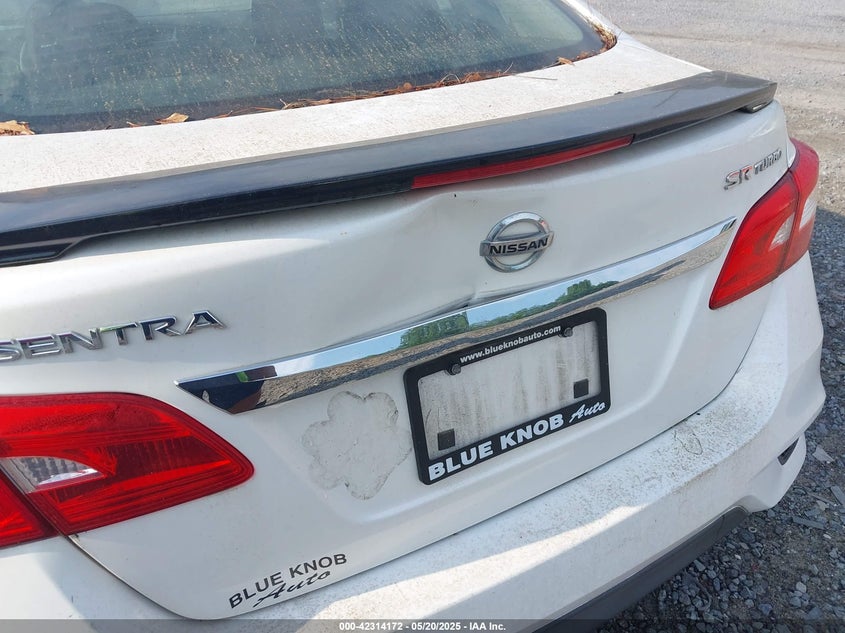 2017 NISSAN SENTRA VIN: 3N1CB7AP8HY298295