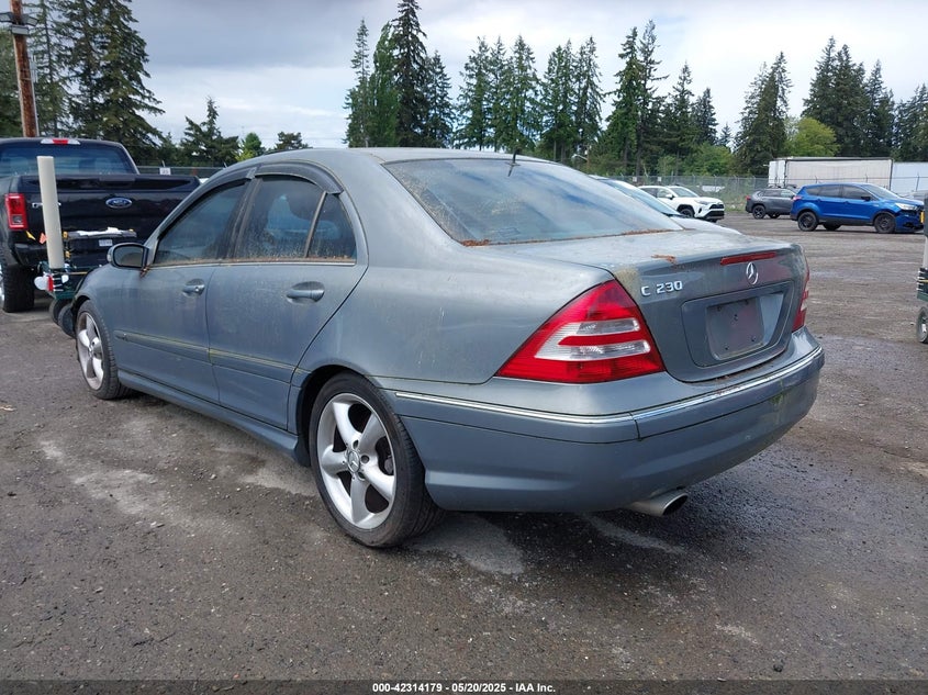 2006 MERCEDES-BENZ C 230 VIN: WDBRF52H06F730923