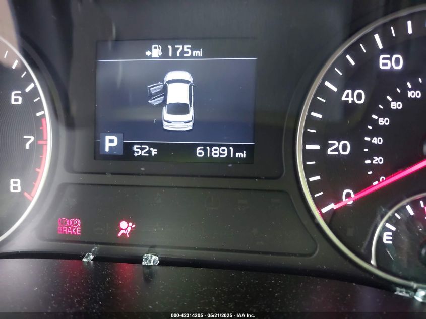 2020 Kia Optima S VIN: 5XXGT4L39LG401326 Lot: 42314205