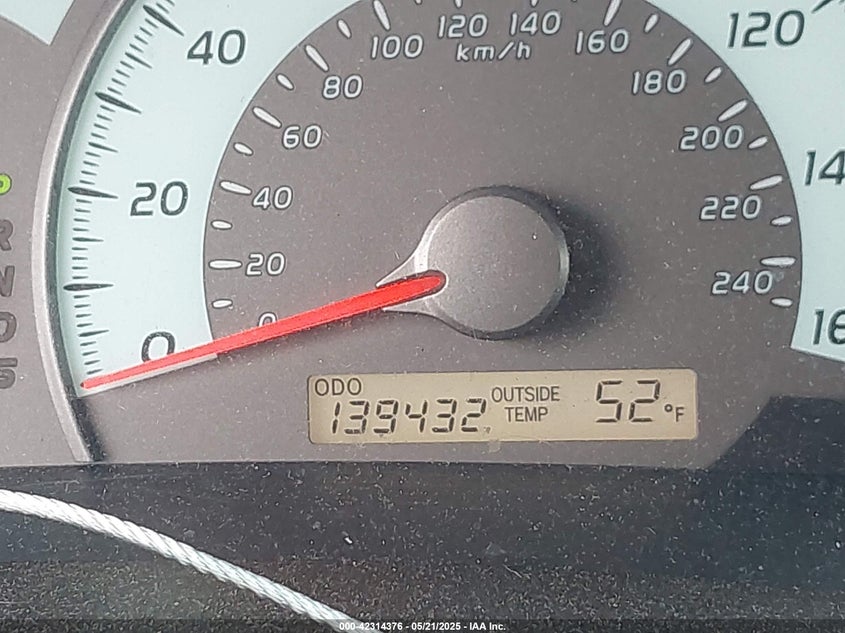 2007 TOYOTA CAMRY VIN: 4T1BK46K97U002167