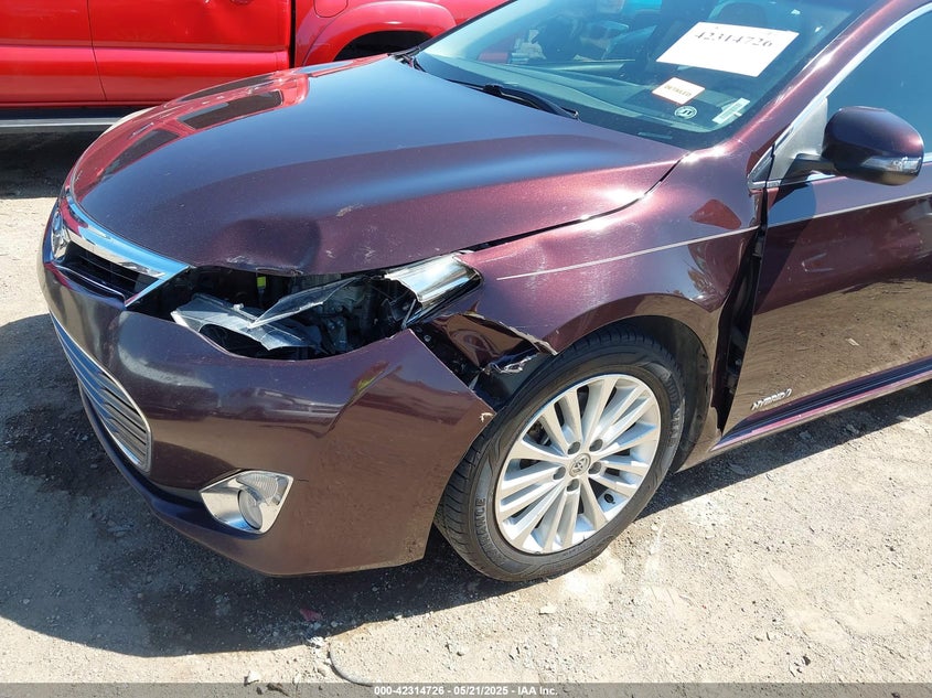 2014 TOYOTA AVALON HYBRID VIN: 4T1BD1EB1EU019262