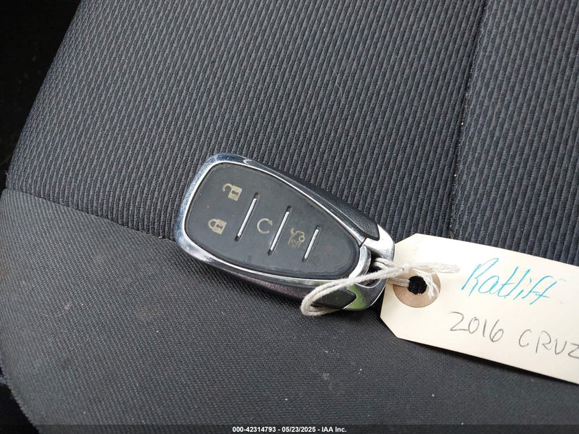 2016 CHEVROLET CRUZE LT - 1G1BE5SM2G7301158