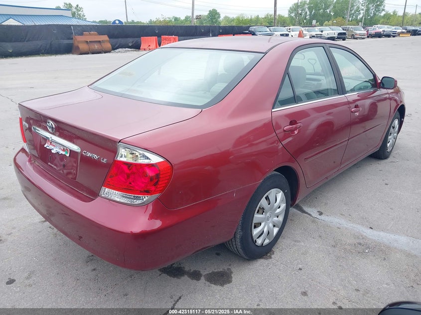 2006 TOYOTA CAMRY VIN: JTDBE32K063056490