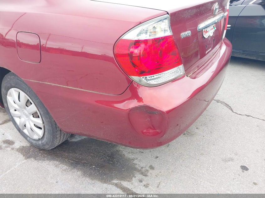 2006 TOYOTA CAMRY VIN: JTDBE32K063056490