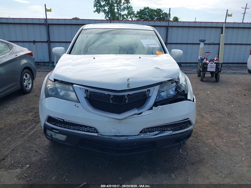 2012 ACURA MDX VIN: 2HNYD2H33CH515330