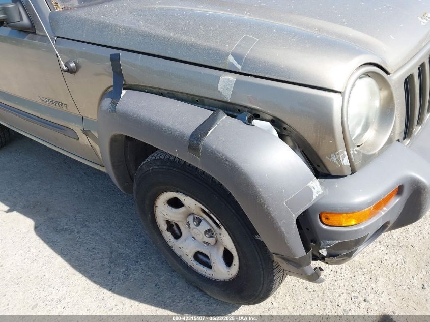 2004 Jeep Liberty Sport VIN: 1J4GL48K44W310636 Lot: 42315407