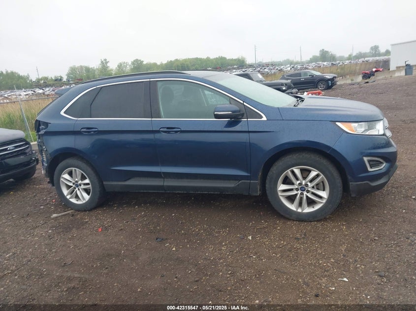VIN 2FMPK4J90HBB03681 2017 FORD EDGE SEL