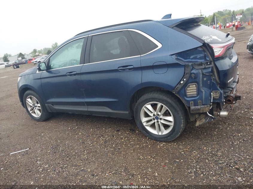 VIN 2FMPK4J90HBB03681 2017 FORD EDGE SEL
