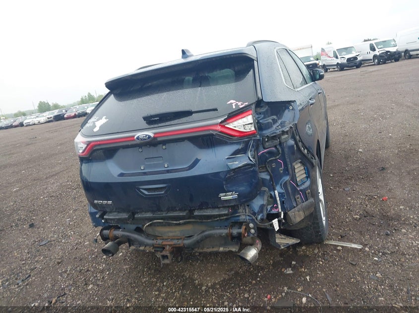 VIN 2FMPK4J90HBB03681 2017 FORD EDGE SEL