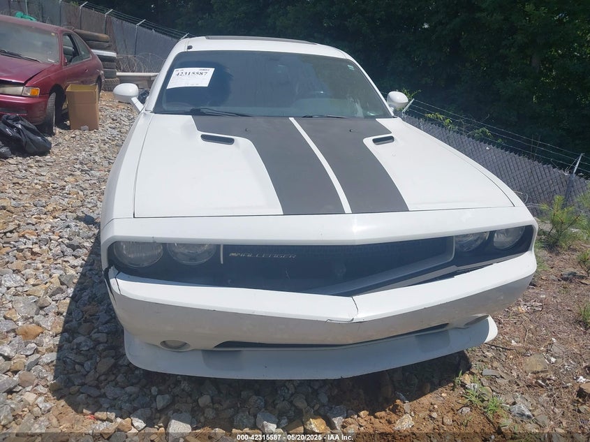 2012 DODGE CHALLENGER VIN: 2C3CDYAG0CH246613
