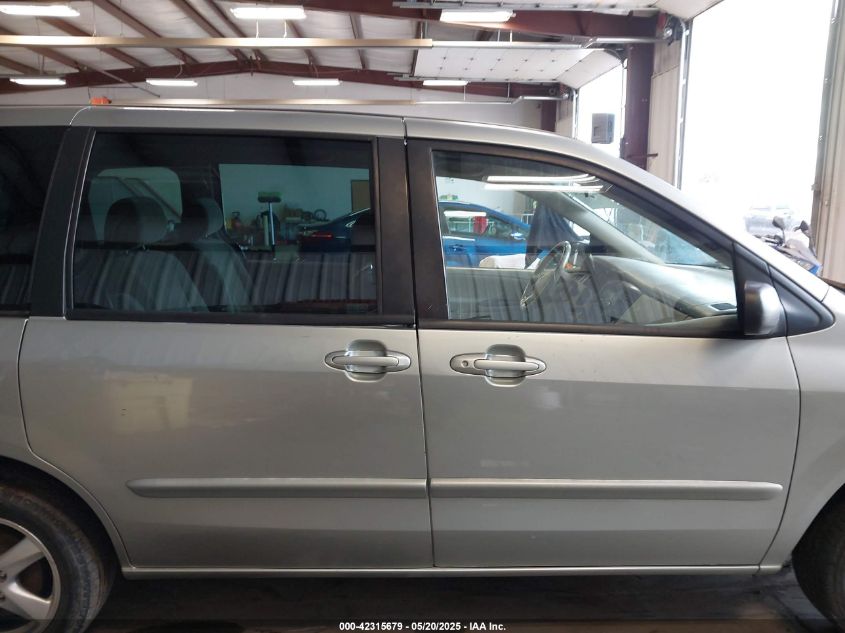 2003 Mazda Mpv Es/Lx/Lx-Sv VIN: JM3LW28A330357186 Lot: 43454028