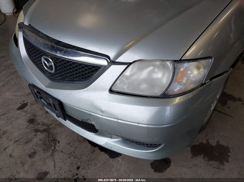 2003 Mazda Mpv Es/Lx/Lx-Sv VIN: JM3LW28A330357186 Lot: 43454028