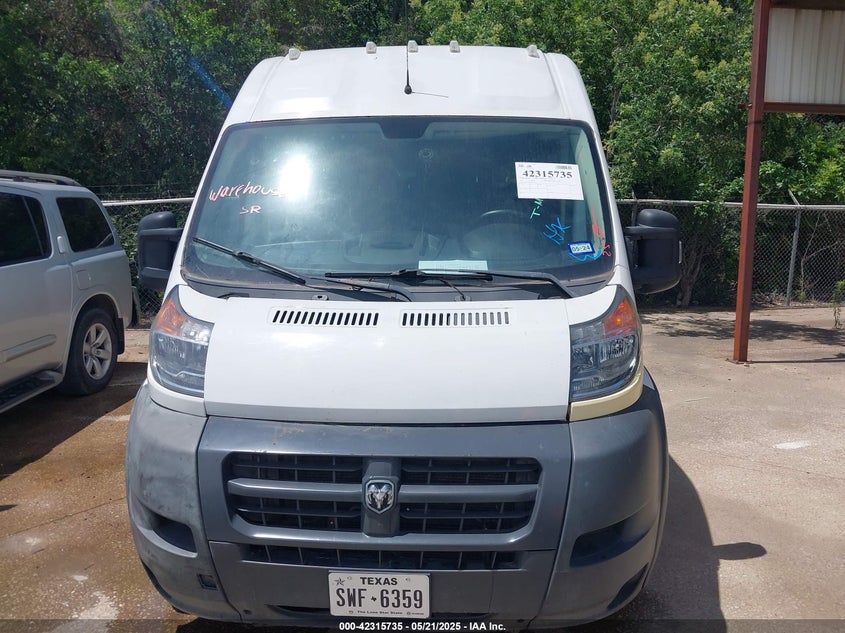 2017 RAM PROMASTER 1500 HIGH ROOF 136 WB - 3C6TRVBG3HE503011