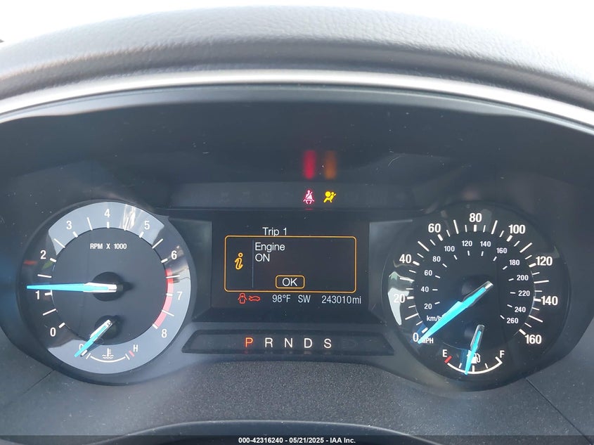 2014 FORD FUSION VIN: 1FA6P0H74E5381195