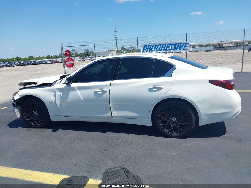 2018 INFINITI Q50 3.0T LUXE - JN1EV7AP3JM357441